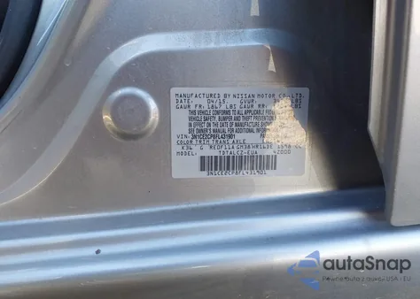 2015 Nissan Versa Note S Plus from USA, damaged, VIN 3N1CE2CP8FL431901